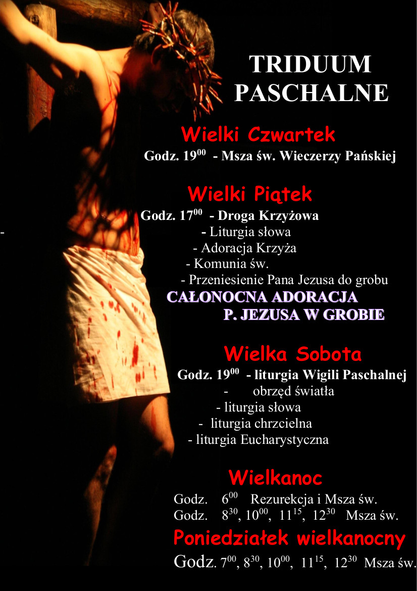 Wielki Tydzień - Plakat